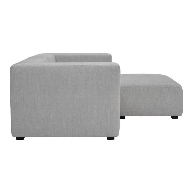 Canapé modulaire Romy Nook, Mélange de coton crème / mélange de lin / rayon