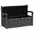 75 Gallon Durable Lockable Resin Outdoor Bench Storage And Organization Deck Box-133435531-122080397