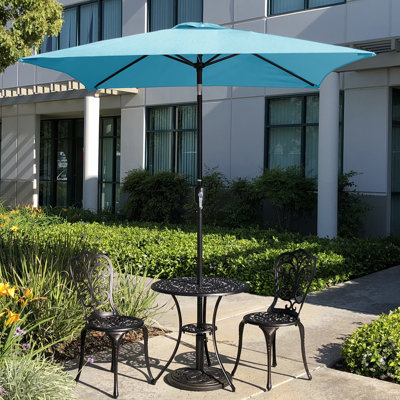 Parasol carré en polyester 78 po Marla