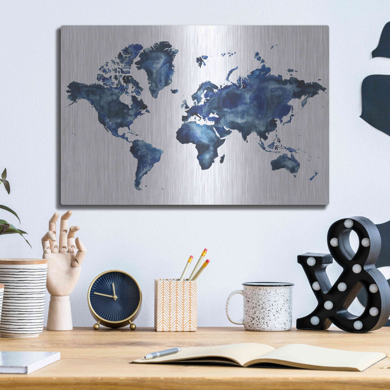 «Water World I» par Grace Popp, H 12 po x l 16 po