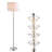 Lara 60.5'' Chrome Traditional Floor Lamp