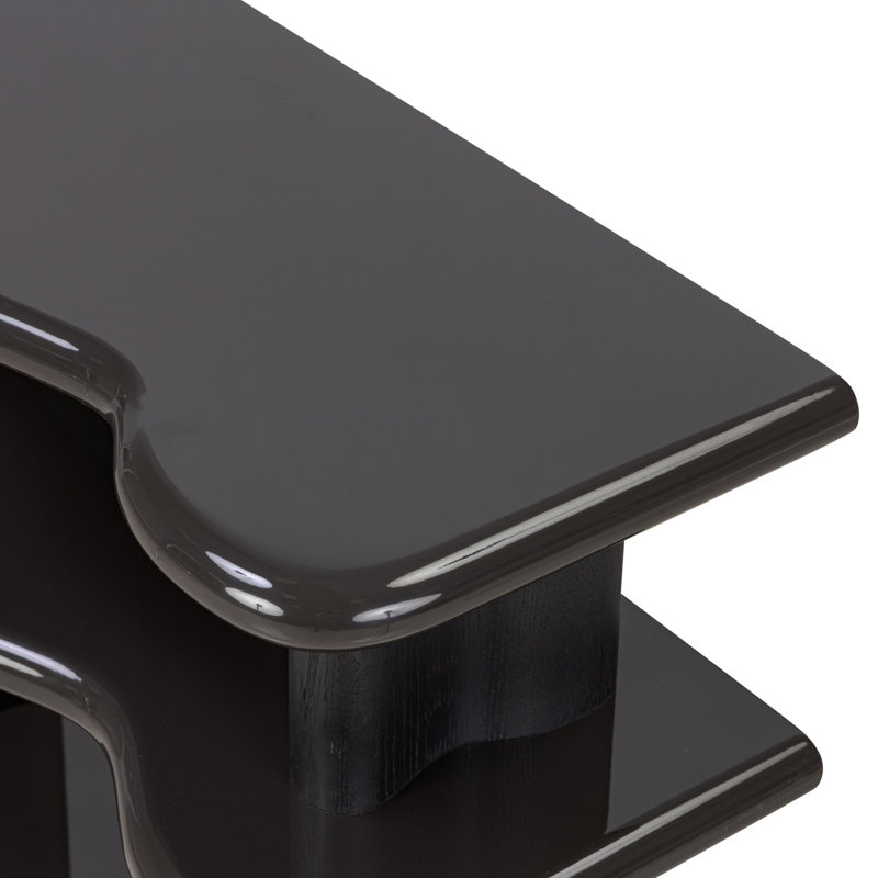 Salton Bookshelf-Worn Black Oak