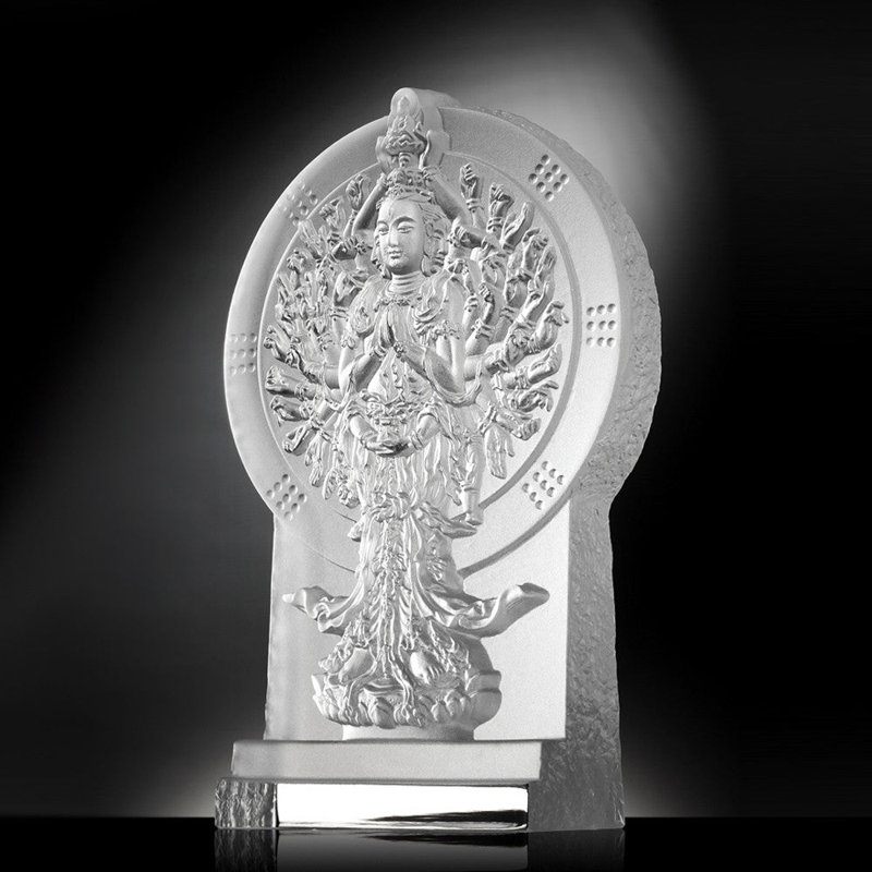 Zen Serenity Figurines & Sculptures, Powder White