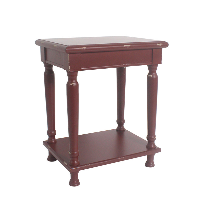 Table de bout Ashford, Rouge