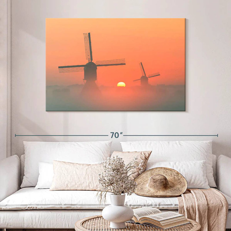 Lilie Misty Sunset Windmills, H 20 po x l 30 po