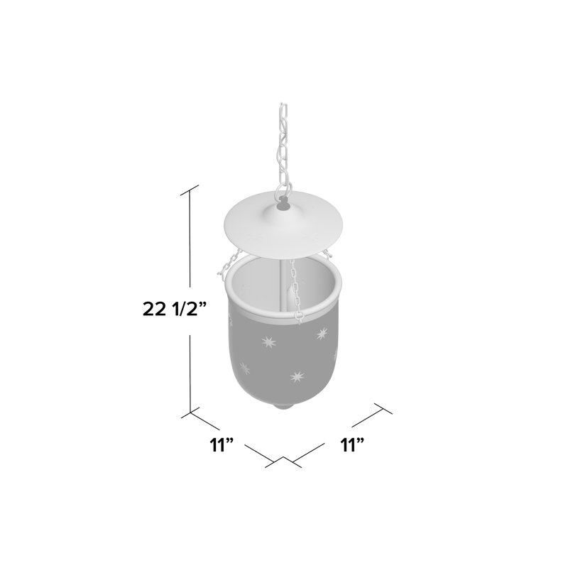 Danna 3 - Light Unique/Statement Pendant, Rubbed brass