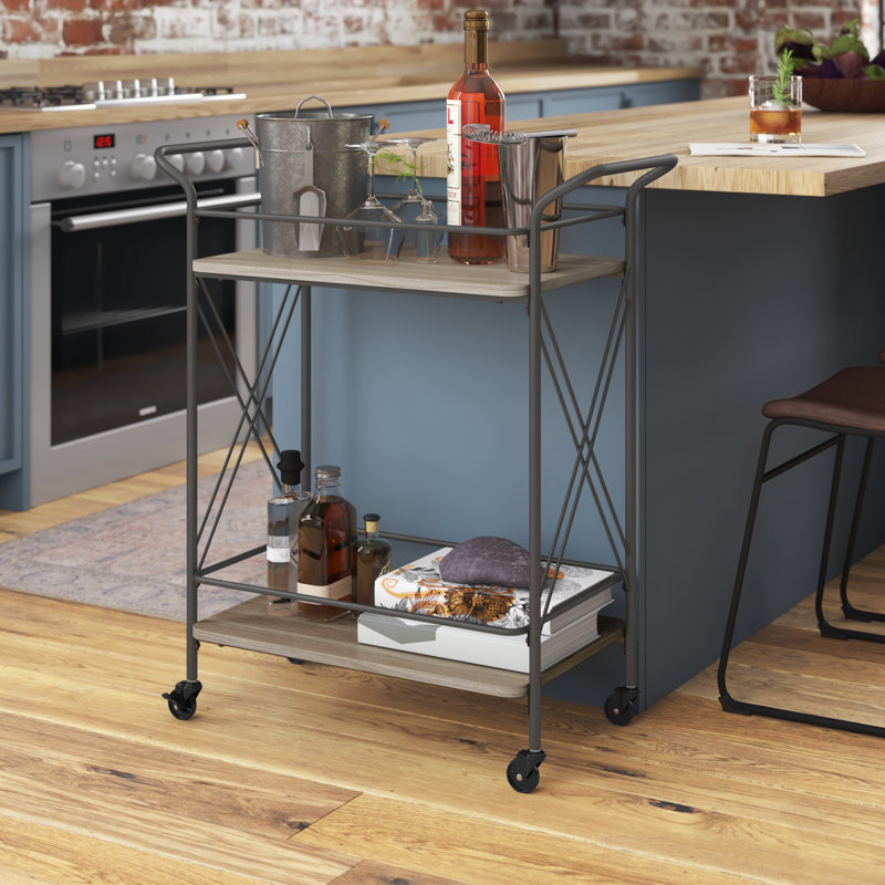 Metal Bar Cart
