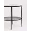Agretha Glass Top End Table