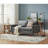 Sofa 56" Velvet Round Arm Loveseat-1484433296