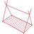 Metal House Platform Bed with Triangle Structure-888284925
