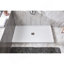 Base de douche en verre de couleur unie SMC 6036