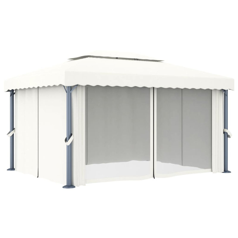 9.84 Ft. W x 9.84 Ft. D Steel Patio Gazebo Gazebo, 13.1 (ft) x 9.8 (ft)