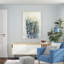 Indigo Floral II by Timothy O' Toole - Painting-546247950-546247936