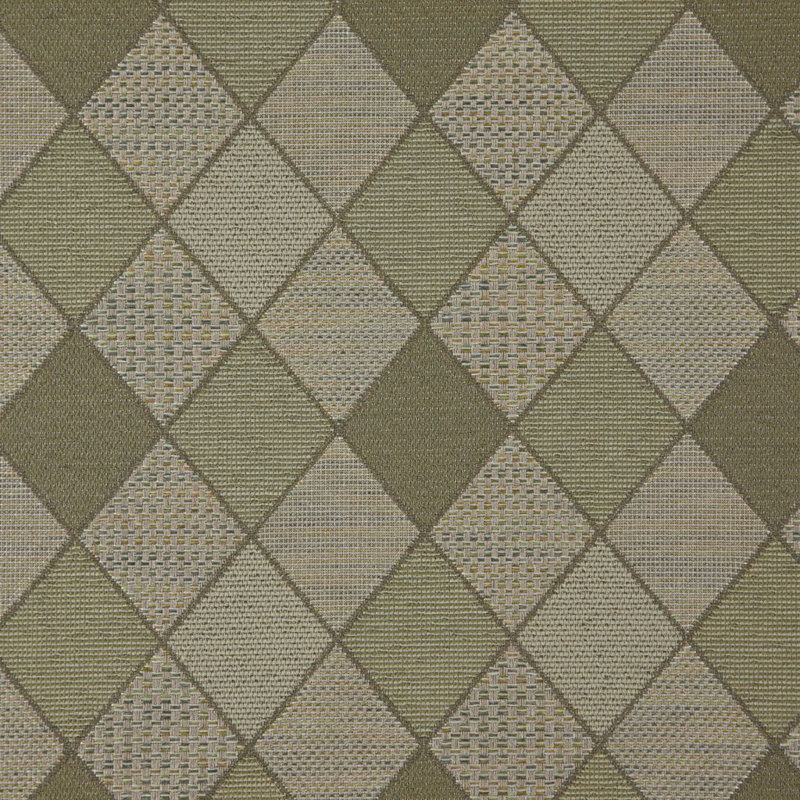 Tissu arlequin moderne, Herbes