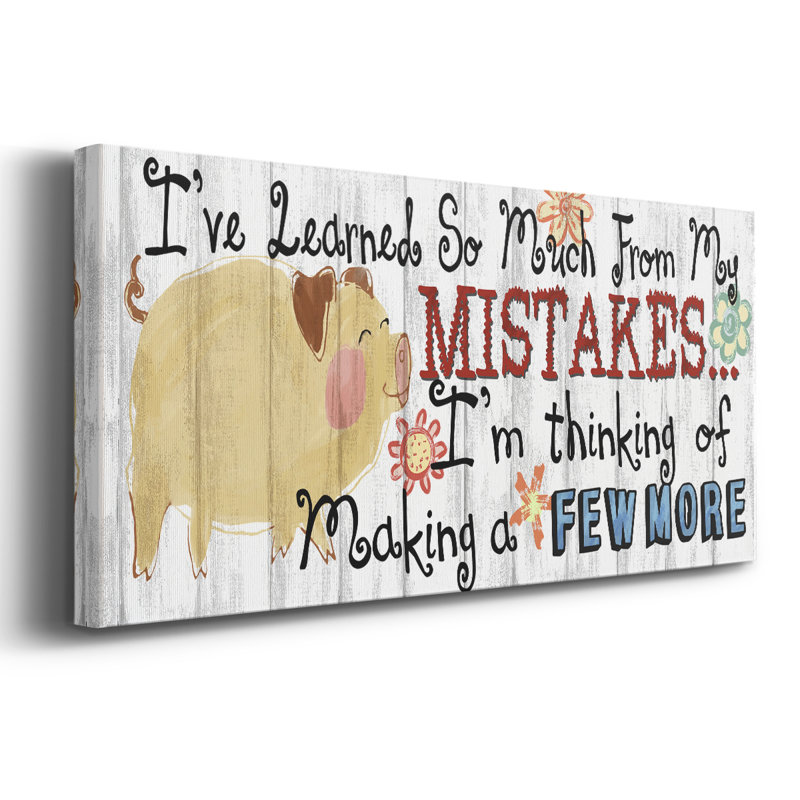 I've Learned - Gallery Wrapped Canvas -Ready to Hang, 20" H x 50" W
