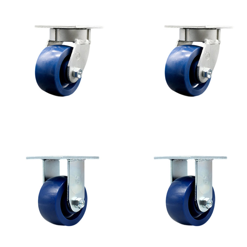 Kingpinless Solid Swivel Caster