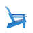 Shawnna HDPE Folding Adirondack Chair -86794610