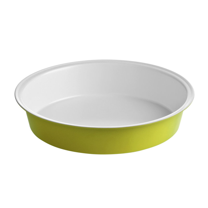 Symple Stuff Lewisville Classic Cake Pan, Lime Green