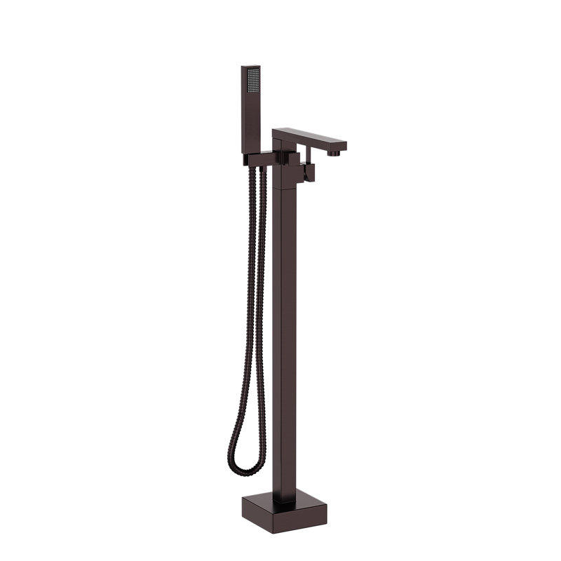 Oil Rubbed Bronze Freestanding Bathtub Faucet with Hand Shower