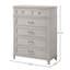 Commode 5 tiroirs Grey