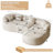  L-Shaped Sectional Sofa Compression Curved Couch with Chaise Lounge-1950837466-1950837464
