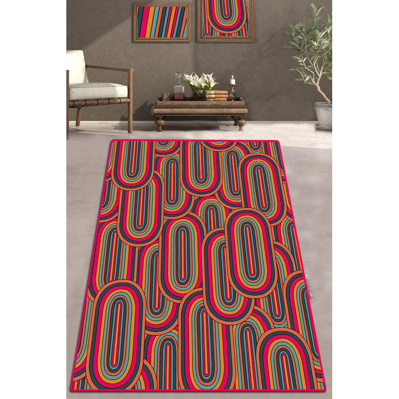 Antibacterial Hall Carpet, 31.5 x 78.7 inches | 100% Polyester, 0.4 in Pile Height, Non-Slip Felt Dot Underside | Machine Washable, Perfect for Home Entryways, Durable & Stylish Design