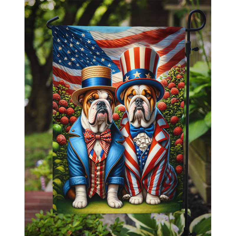 Drapeau All American Garden, Bouledogue anglais