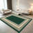 1PC Geometric Bordered Farmhouse area rugs for Living Room, Soft and Comfortable, Suitable for all seasons, easy-to-maintain, machine washable Indoor floor mat, Under Table Farmhouse suitable for dining room, bedroom, kitchen, entryway, patio,-129450569