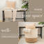 Zuvo Fabric Laundry Basket with Handles