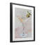 «Pastel Martini with Olive Garnish», reproduction imprimée sous verre, conception de The Prints Vibe-130835097-130835107