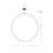 Cirque 1 - Light LED Unique/Statement Pendant-64112619-64112622