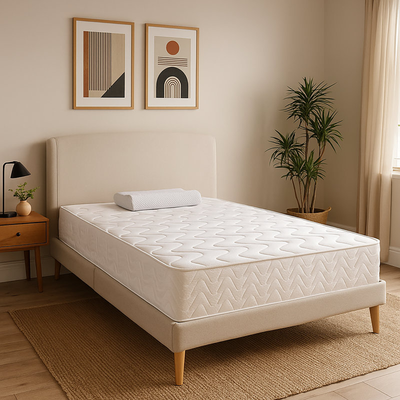 White Noise Pocket Sprung Mattress, Super King (6')