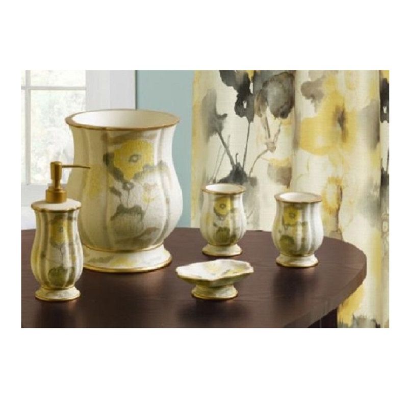 Madilyn Ceramic / Porcelain Bathroom Accessory Set