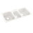 44'' L Triple Bowl Solid Surface Kitchen Sink-38293841-38293849