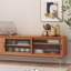 Meuble télé simple en bois massif-106238503