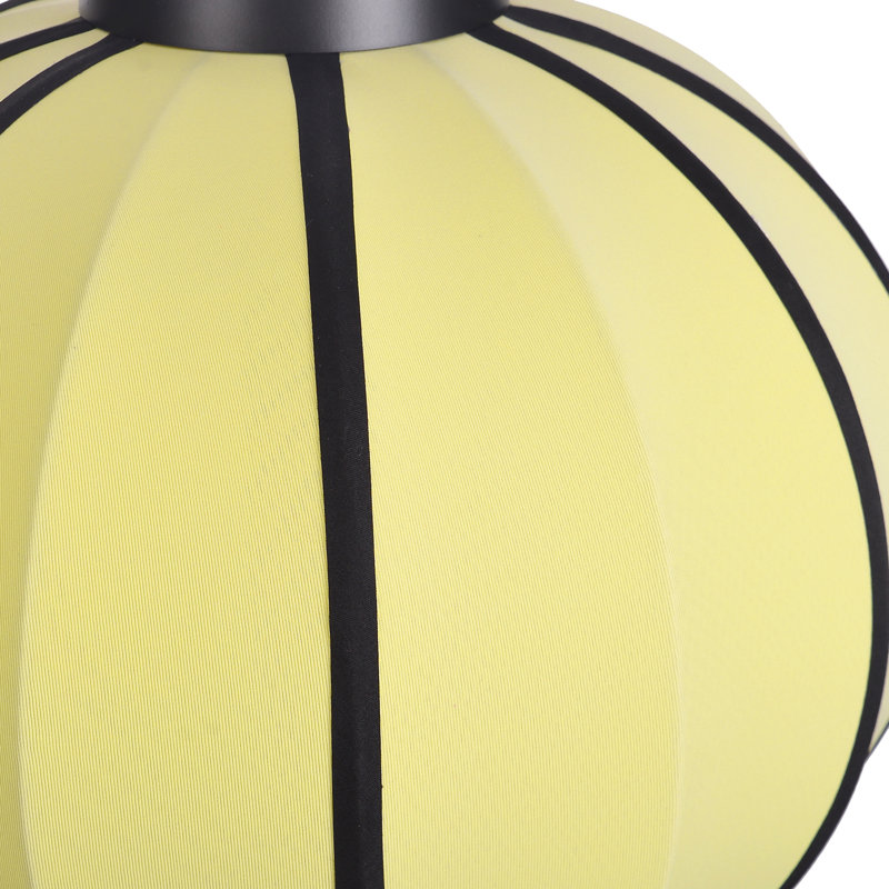 Luminaire suspendu en tissu lanterne, luminaire suspendu d'intérieur moderne, H 17,72 po x l 23,62 po x P 23,62 po