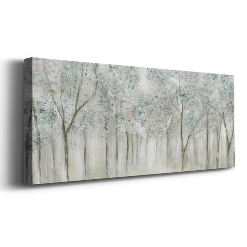 Printemps neutre sur toile, H 12 po x l 30 po x P 1,5 po
