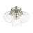 Bargas Glass Semi Flush Mount-17589408