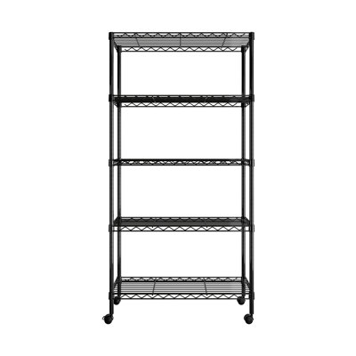 30" W 5-Tier Steel Shelving