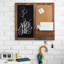 Wall Mounted Wood Entryway Combo Board-1136208667