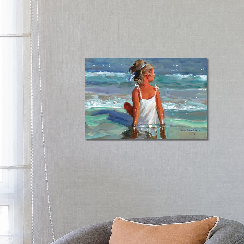 Mermaid by John Haskins - Wrapped Canvas Gallery-Wrapped Canvas Giclée, 66.04 cm H x 45.72 cm W