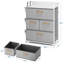 Commode 4 tiroirs l 22,8 po Nykeem