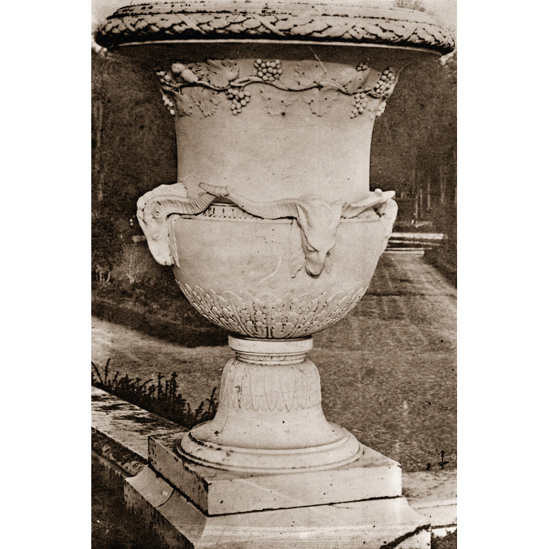 Versailles Urn III - Wrapped Canvas Print, 76cm H x 51cm W x 3.8cm D