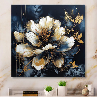 Fleur d'œillet Ruchie IV sur toile