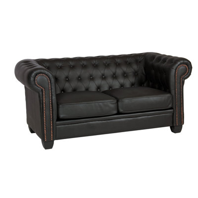 Felix Faux Leather Loveseat