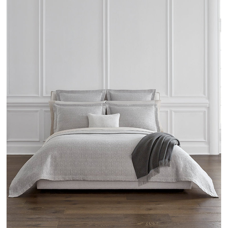 Veroli Cotton Coverlet, King Coverlet, Ice
