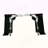 2PC Weld On Skid Steer Quick Attach Conversion Adapter Quick Tach Latch Box