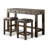 3-Piece Counter Dining Table Set-1627204576