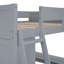 Lit mezzanine avec bureau et tablette-204877665