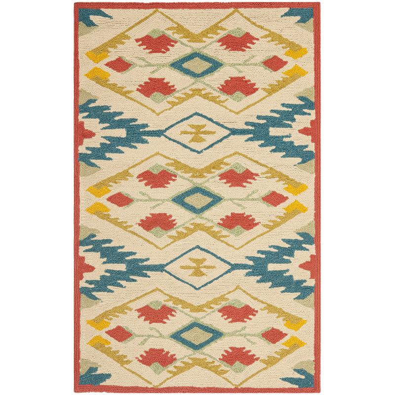 Adera Hand Hooked Performance Southwestern Rug
